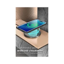 SUPCASE Unicorn Beetle Pro Metallic Blue Rugged Case for iPhone 13 (SUP-iPhone2021-6.1-UBPro-SP-Cerulean)