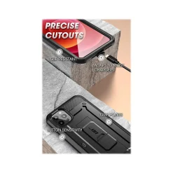 SUPCASE Unicorn Beetle Pro Black Rugged Case for iPhone 13 Pro (SUP-iPhone2021Pro-6.1-UBPro-SP-Black)