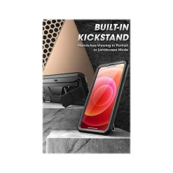 SUPCASE Unicorn Beetle Pro Black Rugged Case for iPhone 13 (SUP-iPhone2021-6.1-UBPro-SP-Black)