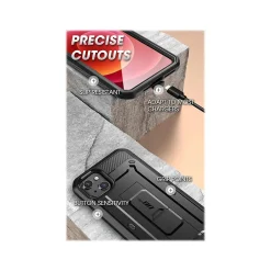 SUPCASE Unicorn Beetle Pro Black Rugged Case for iPhone 13 (SUP-iPhone2021-6.1-UBPro-SP-Black)