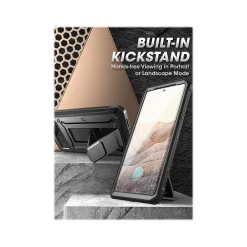 SUPCASE Unicorn Beetle PRO Black Rugged Case for Google Pixel 6 Pro (SUP-GooglePixel6Pro-UBPro-SP-Black)