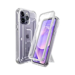 SUPCASE Unicorn Beetle PRO Clear Rugged Case for iPhone 14 Pro Max (SUP-iPhone2022Pro-6.7-UBPro-SP-Clear)