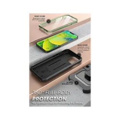 SUPCASE Unicorn Beetle PRO Dark Green Rugged Case for iPhone 14 (SUP-iPhone2021/22-6.1-UBPro-SP-Guldan)