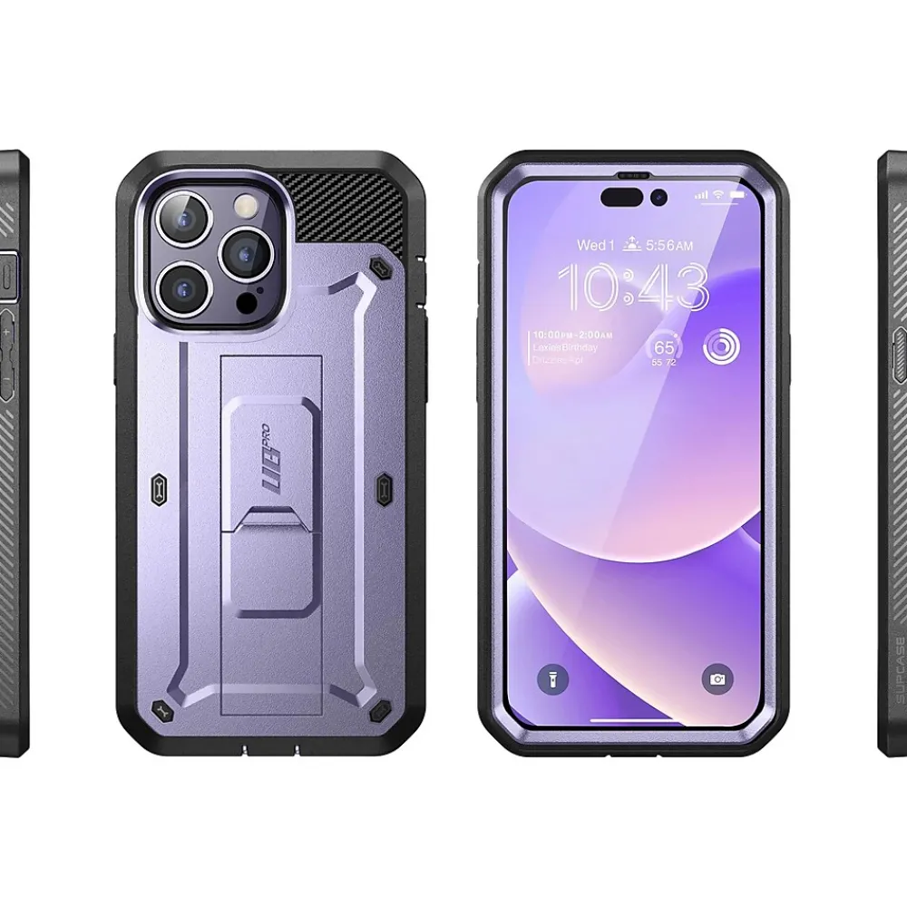 SUPCASE Unicorn Beetle PRO Deep Purple Rugged Case for iPhone 14 Pro Max (SUP-iPhone2022Pro-6.7-UBPro-SP-Mauve)