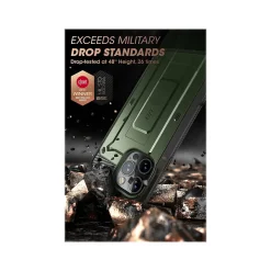 SUPCASE Unicorn Beetle PRO Dark Green Rugged Case for iPhone 14 Pro Max (SUP-iPhone2022Pro-6.7-UBPro-SP-Guldan)