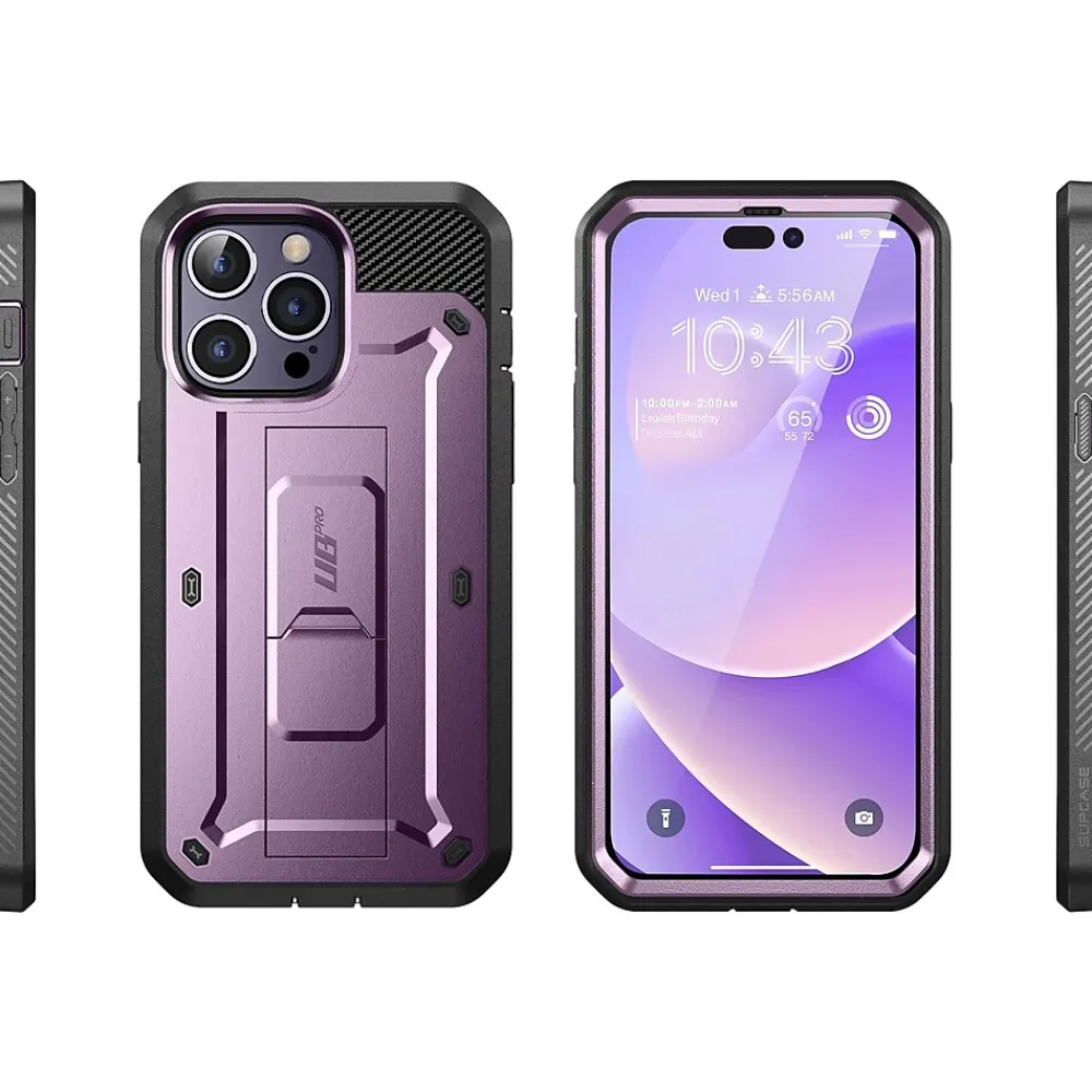 SUPCASE Unicorn Beetle PRO Deep Purple Rugged Case for iPhone 14 Pro (SUP-iPhone2022Pro-6.1-UBPro-SP-Mauve)