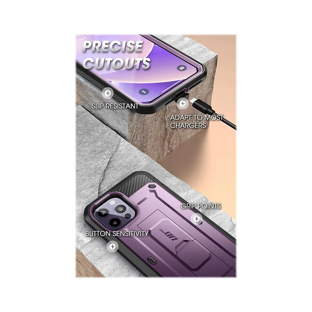 SUPCASE Unicorn Beetle PRO Deep Purple Rugged Case for iPhone 14 Pro (SUP-iPhone2022Pro-6.1-UBPro-SP-Mauve)