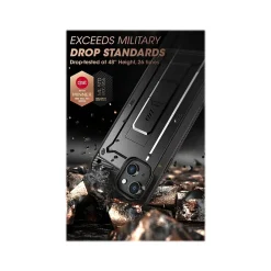 SUPCASE Unicorn Beetle PRO Black Rugged Case for iPhone 14 (SUP-iPhone2021/22-6.1-UBPro-SP-Black)