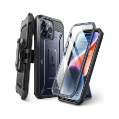 SUPCASE Unicorn Beetle PRO Rugged Case for iPhone 15 Pro Max, Shock-Absorbing, Dark Blue