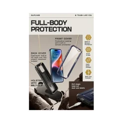 SUPCASE Unicorn Beetle PRO Rugged Case for iPhone 15 Pro Max, Shock-Absorbing, Dark Blue