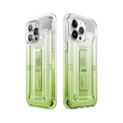 SUPCASE Unicorn Beetle PRO Rugged Case for iPhone 15 Pro Max, Shock-Absorbing, Gradient Green (SPH23MX67UBPSGG)
