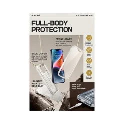 SUPCASE Unicorn Beetle PRO Rugged Case for iPhone 15 Pro Max, Shock-Absorbing, Clear (SUP-iPhone2023Max-6.7-UBPro-SP-Clear)