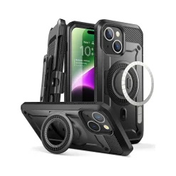 SUPCASE Unicorn Beetle PRO MAG Rugged Case for iPhone 15, Black (SUP-iPhone2023-6.1-MagPro-SP-Black)
