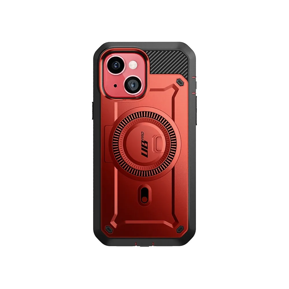 SUPCASE Unicorn Beetle PRO MAG Rugged Case for iPhone 15, Metallic Red (SUP-iPhone2023-6.1-MagPro-SP-Ruddy)