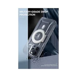 SUPCASE Unicorn Beetle PRO MAG Rugged Case for iPhone 15 Pro Max, Shock-Absorbing, Clear (SPH23MX67MGPSCL)