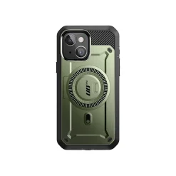SUPCASE Unicorn Beetle PRO MAG Rugged Case for iPhone 15, Dark Green (SUP-iPhone2023-6.1-MagPro-SP-Guldan)