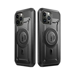 SUPCASE Unicorn Beetle PRO MAG Rugged Case for iPhone 15 Pro, Shock-Absorbing, Gunmetal