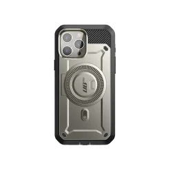 SUPCASE Unicorn Beetle PRO MAG Rugged Case for iPhone 15 Pro Max, Shock-Absorbing, Titan Gray