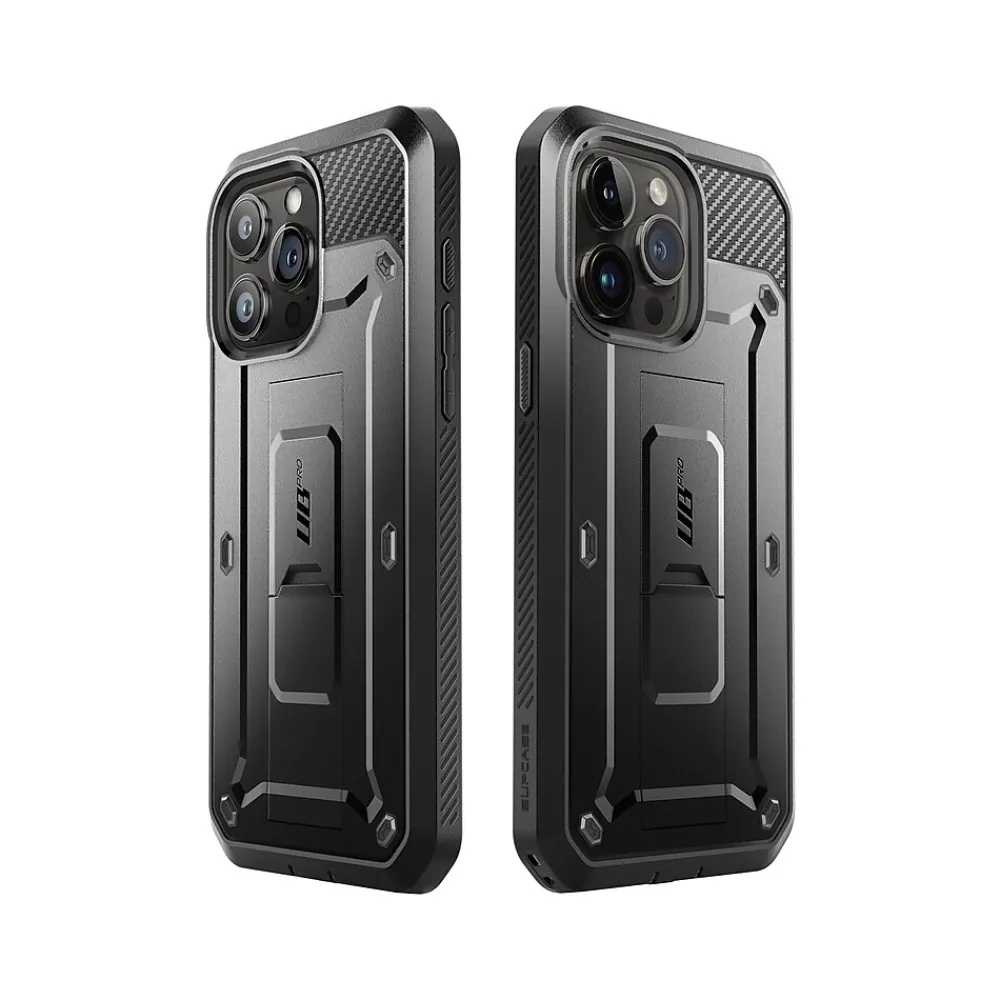 SUPCASE Unicorn Beetle PRO Rugged Case for iPhone 15 Pro Max, Shock-Absorbing, Black (SUP-iPhone2023Max-6.7-UBPro-SP-Black)