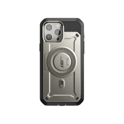 SUPCASE Unicorn Beetle PRO MAG Rugged Case for iPhone 15 Pro, Shock-Absorbing, Titan Gray