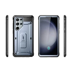 SUPCASE Unicorn Beetle PRO Rugged Case for Samsung Galaxy S24 Ultra, Shock-Absorbing, Metallic Blue