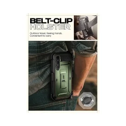 SUPCASE Unicorn Beetle Pro Rugged Case for Samsung Galaxy S24, Shock Absorbing, Dark Green (GS24UBPR2SGN)