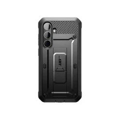 SUPCASE Unicorn Beetle Pro Rugged Case for Samsung Galaxy S24, Shock Absorbing, Black (GS24UBPR2SBK)