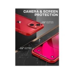 SUPCASE Unicorn Beetle Red Slim Case for iPhone 14 (SUP-iPhone2021/22-6.1-UBStyle-Red)