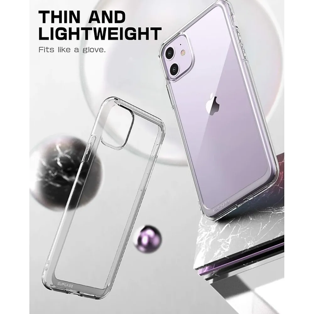 SUPCASE Unicorn Beetle Style Clear Slim Case for iPhone 11 (S-11-6.1-UBS-CL)
