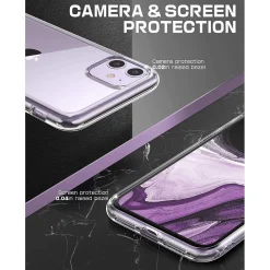 SUPCASE Unicorn Beetle Style Clear Slim Case for iPhone 11 (S-11-6.1-UBS-CL)