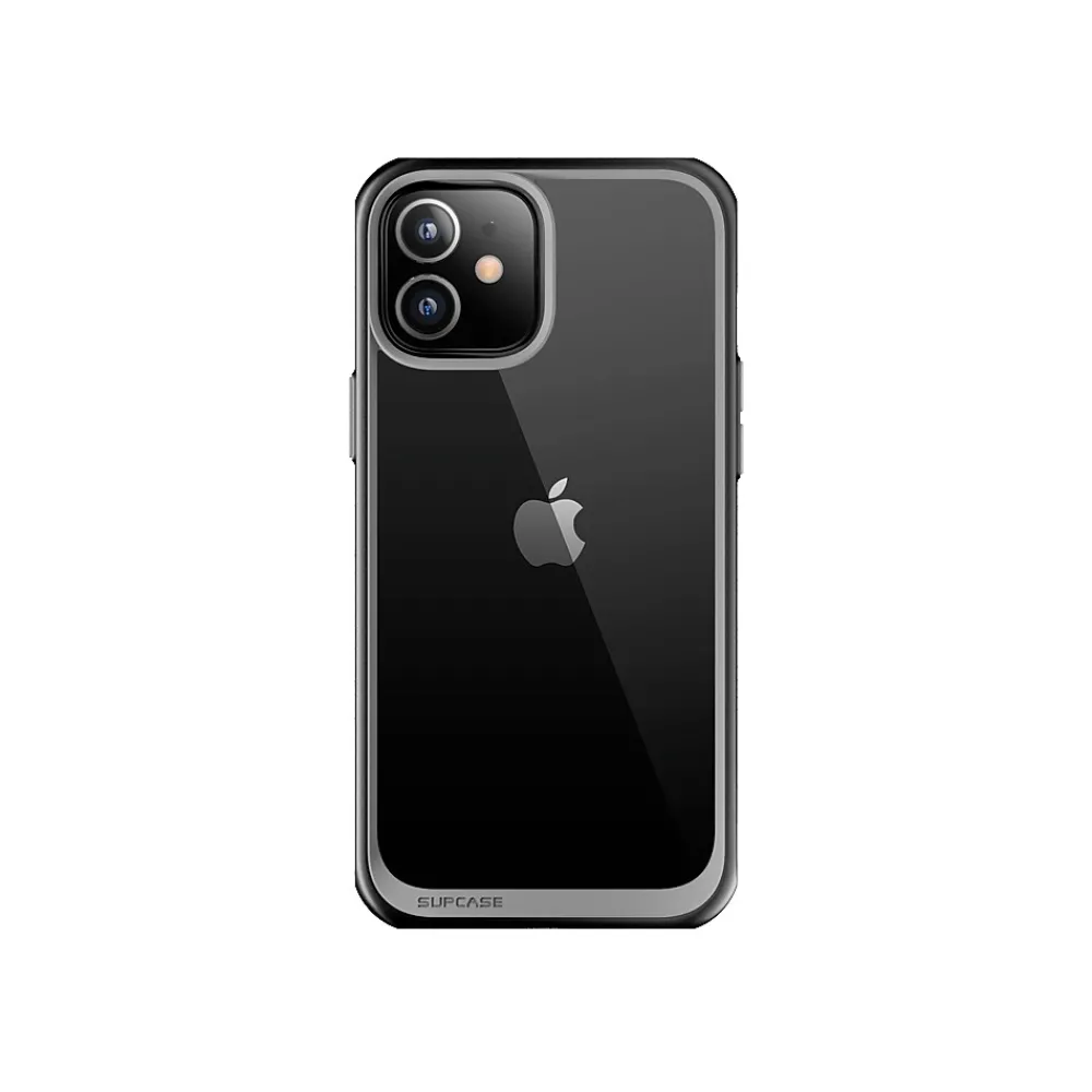 SUPCASE Unicorn Beetle Style MagSafe Battery Case for iPhone 12, Black/Gray (SUP-iPhone2020-6.1-UBStyle-Black)