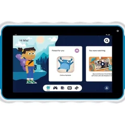 Sonic7 Jr. 7" Kids Tablet, WiFi, 32GB Storage, Android 13, Blue (SC-779KT-BL)<Supersonic Clearance