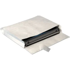 Clearance SURVIVOR Open Side Expansion Self Seal #13 Catalog Envelope, 10" x 13" x 2", White, 25/Pack (QUAR4611)