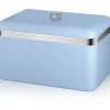 Salton Swan Retro Bread Bin, Large Storage Capacity (SWKA1010BLN)