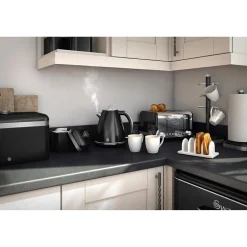 Salton Swan Retro Storage Ware, 1L Set of 3 Canisters (SWKA1020BN)