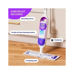PowerMop Spray Mop Kit, /Kit (07241)<Swiffer New