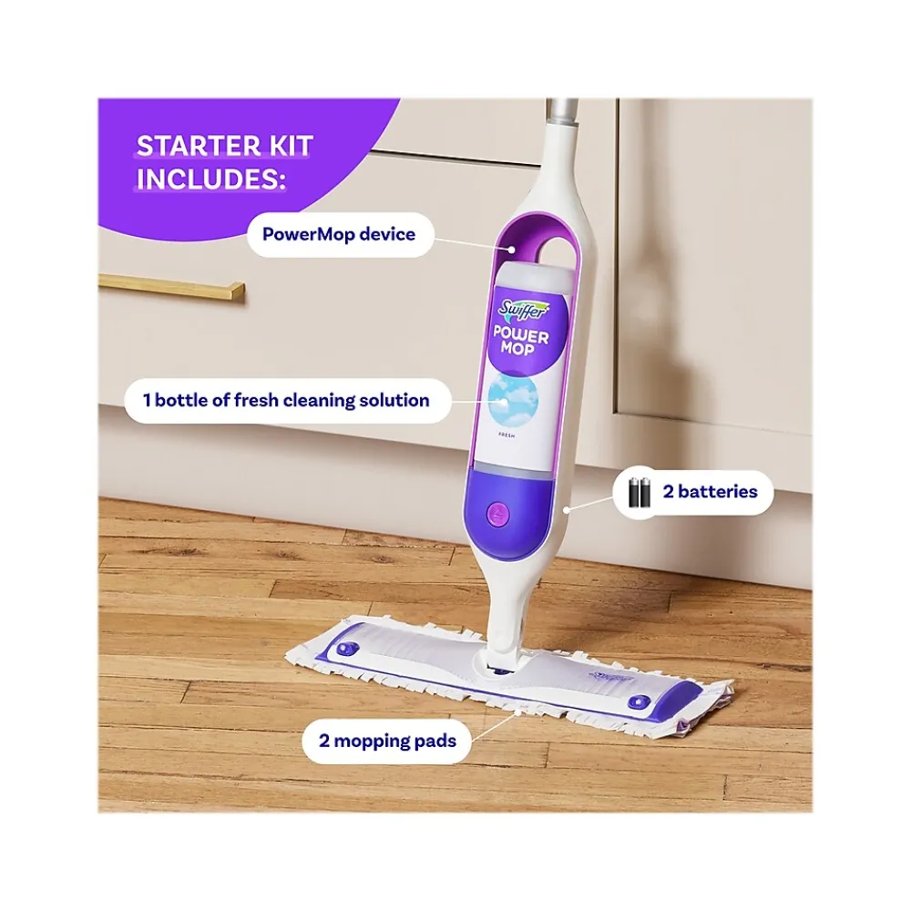 PowerMop Starter Kit, Fresh Scent (07242)<Swiffer