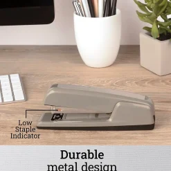Staplers|Swingline 747 Business Desktop Stapler, 25-Sheet Capacity, Steel Gray (74759)