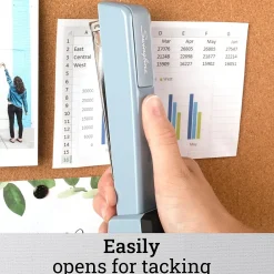 Staplers|Swingline 747 Classic Metal Stapler, 20-Sheet Capacity, Sky Blue (74708)