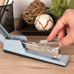 Staplers|Swingline 747 Classic Metal Stapler, 20-Sheet Capacity, Sky Blue (74708)