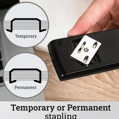 Staplers|Swingline 747 Desktop Stapler, 20-Sheet Capacity, Black (74701)