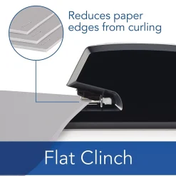 Staplers|Swingline Commercial Reduced-Effort Electric Desktop Stapler, 20-Sheet Capacity, Black/Silver (6701)