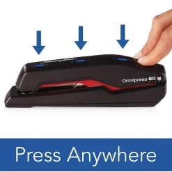 Staplers|Swingline Desktop Stapler, Black, 60 sheet Capacity (5000591)