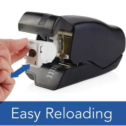 Staplers|Swingline 502e Desktop Cartridge Electric Stapler, 20-Sheet Capacity, Black (50202)