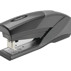 Staplers|Swingline EZTouch Stapler, 20 Sheet Capacity, Black (66424)