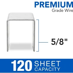 Staples|Swingline LightTouch Heavy Duty Staples, 0.63 Leg Length, 2500/Box (90009)