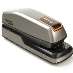 Staplers|Swingline Optima 20 Compact Stapler, 20-Sheet Capacity, Staples Included, Gray/Silver (48207)
