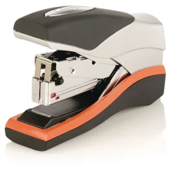Staplers|Swingline ® Optima® Compact Low Force Stapler, 40 Sheet Capacity, Black/Silver (87842)