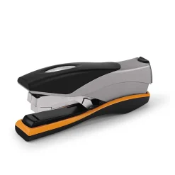 Staplers|Swingline Optima Desk Stapler, 40 Sheet Capacity, Silver/Black (87845)