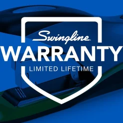 Staplers|Swingline Optima Desk Stapler, 70 Sheet Capacity, Silver (87875)